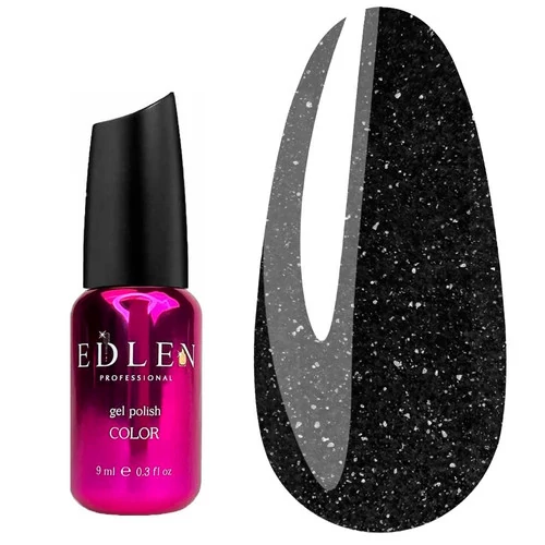 Гель-лак светоотражающий Edlen Flash Fire №02 черный 9 мл (4000360026)