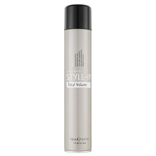 Лак для придания объема Inebrya Total Volume Hair Spray 500 мл (8033219160281) - Фото №1