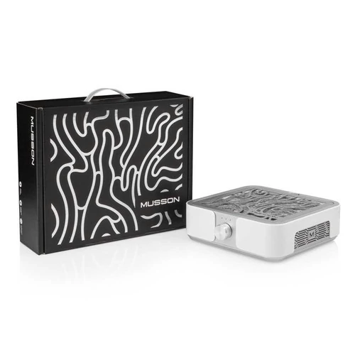 Вытяжка MUSSON X2 SILVER на 72 вт. для маникюра и педикюра - Фото №5