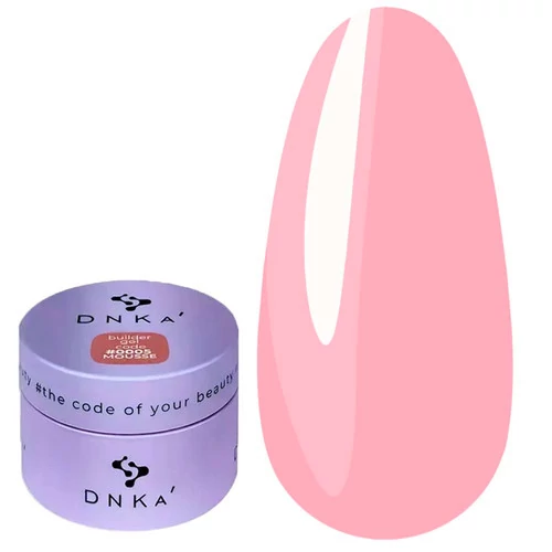 Гель DNKa Builder Gel №0005 Mousse розовый 30 мл (FTBGM0005-30) - Фото №1