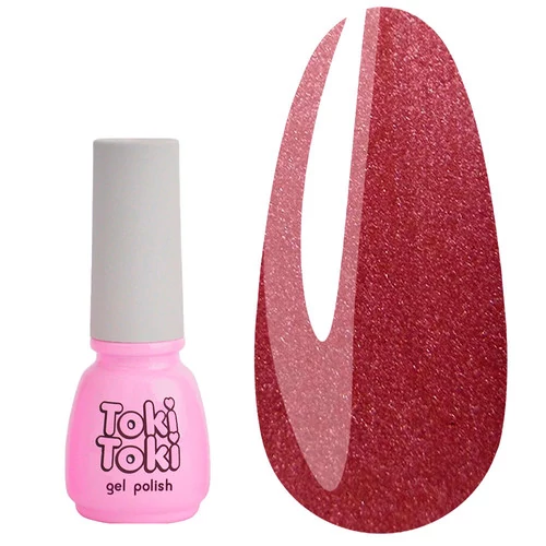Гель-лак TOKI TOKI Cherry Lady CL02 кошачий глаз 5 мл (2002CL02) - Фото №1