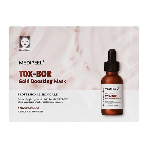 Маска тканевая MEDI-PEEL питательная Tox-Bor Gold Boosting Mask 25 мл - Фото №1