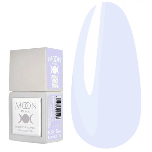 Гель-лак MOON FULL Color Gel Polish №CG010 светло-лавандовый 9 мл (5905123024658)