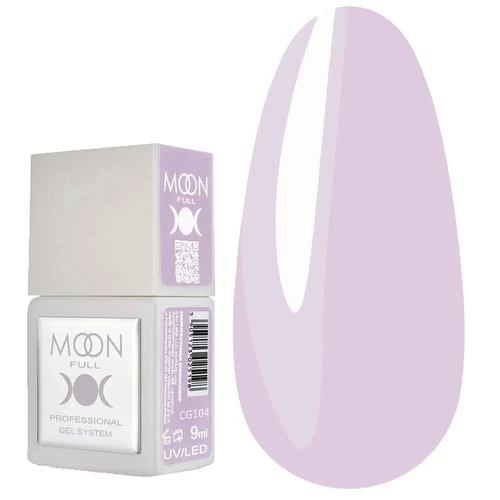 Гель-лак MOON FULL Color Gel Polish №CG104 холодный бледно розовый 9 мл (5905123024795)