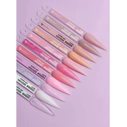 Гель DNKa Builder Gel №0008 Mousse беж 15 мл (FTBGM0008-15) - Фото №3