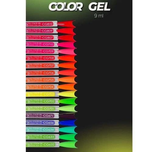 Гель-лак MOON FULL Color Gel Polish №CG656 индиго 9 мл (5905123025440) - Фото №2