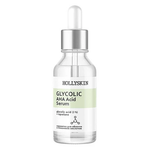 Сыворотка для лица HOLLYSKIN Glycolic AHA Acid Serum (0025h) - Фото №1