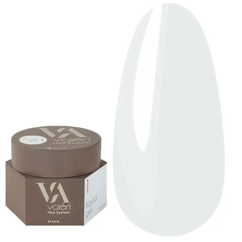 Гель VALERI Liquid Gel №001 15 мл (NVLG15-01) - Фото №1