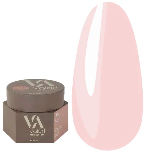 Гель VALERI Liquid Gel №005 15 мл (NVLG15-05) - Фото №1