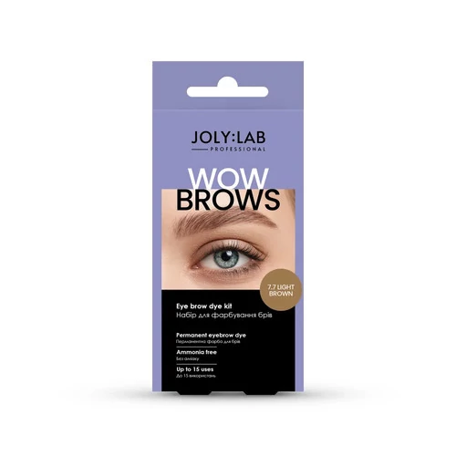 Набор JOLYLAB для окрашивания бровей WOW brows 7.7 - Фото №2