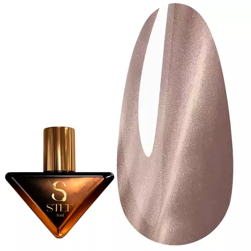 Гель-лак Steffani Cat Eye Mystic №02 темний беж 9 мл (SGPCEM09-02)