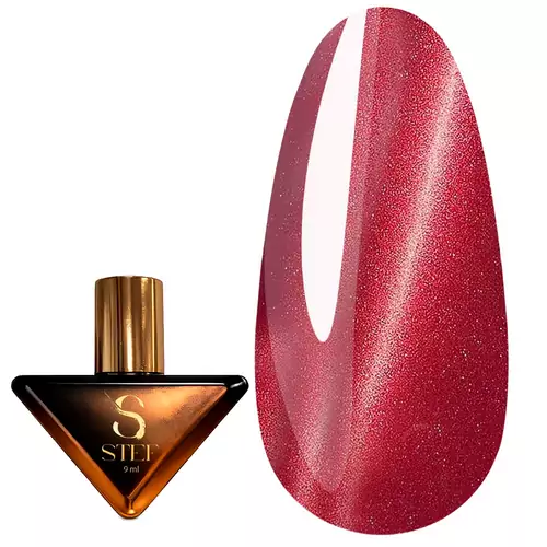 Гель-лак Steffani Cat Eye Mystic №03 червоний 9 мл (SGPCEM09-03)