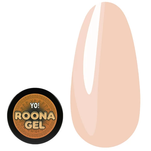 Гель для дизайна YO!NAILS Roona Gel бежевый 5 мл - Фото №1