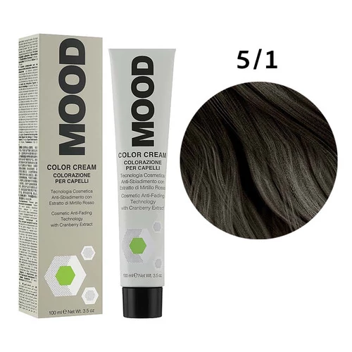 Крем-краска для волос с аммиаком 5/1 Mood Color, 100 мл (8053264518493)