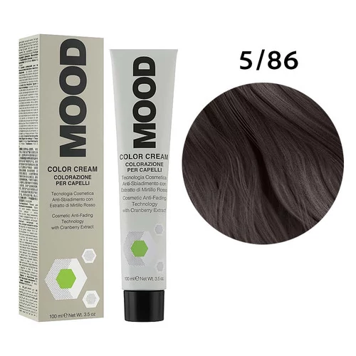 Крем-краска для волос с аммиаком 5/86 Mood Color, 100 мл (8053264518684)