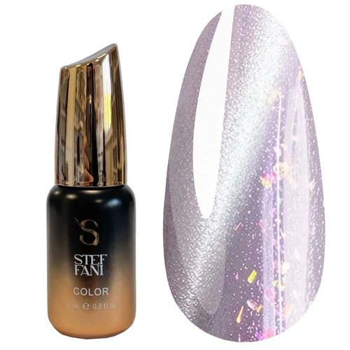 Гель-лак Steffani Cat Eye Euphoria №03 серебристый фиолетовый 9 мл (SGPCEE09-03)
