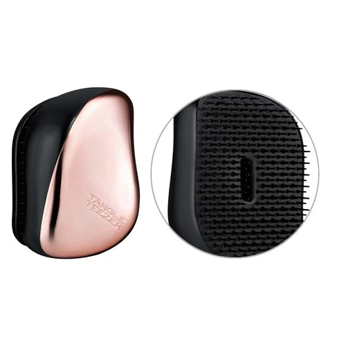 Расческа для волос Tangle Teezer Compact Styler Rose Gold Black - Фото №1