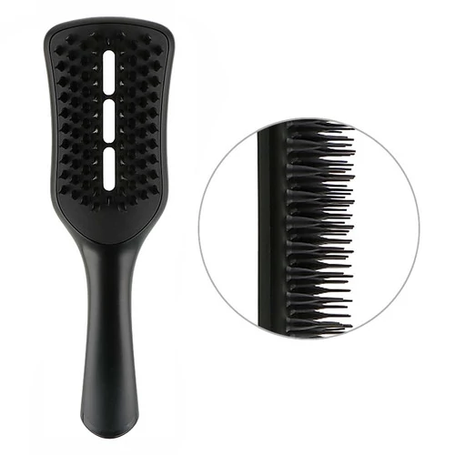 Расческа для укладки феном Tangle Teezer Easy Dry&Go Jet Black - Фото №1