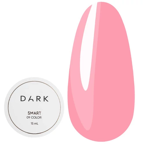 Гель для нігтів Dark Smart Builder gel 09 рожевий пастельний 15 мл (DSG0915)
