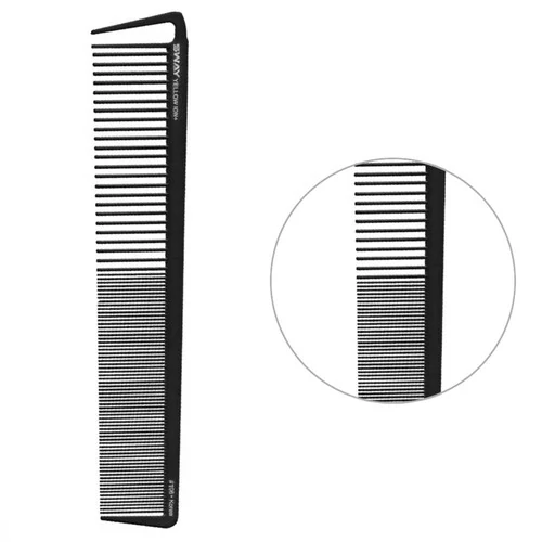 Комбинированный гребень Sway Black Ion+ 106 (131 106) - Фото №1