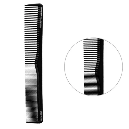 Комбинированный гребень Sway Black Ion+ 108 (131 108) - Фото №1