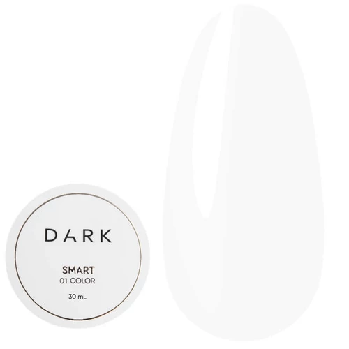 Гель для ногтей Dark Smart Builder gel 01 прозрачный 30 мл (DSG0130) - Фото №1