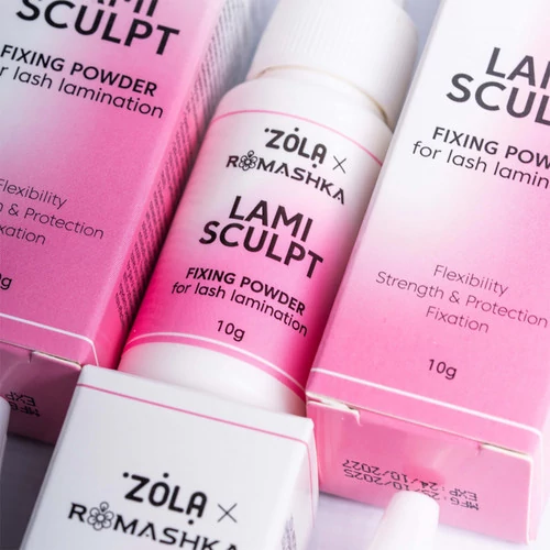 Пудра фиксирующая ZOLA x Romashka для ламинирования ресниц LamiSculpt 10 г (05807) - Фото №4