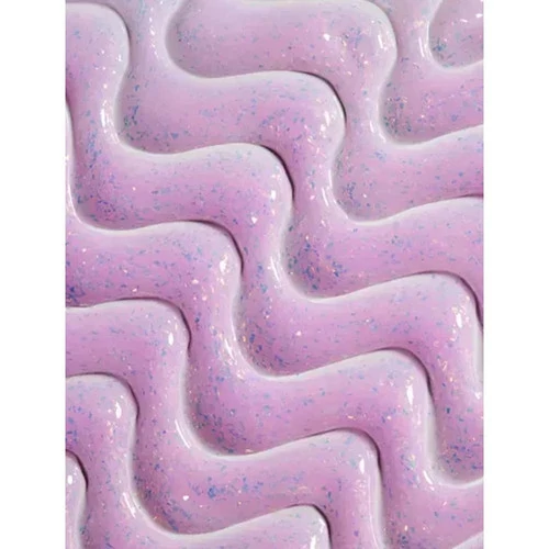 Гель DNKa Builder Gel №0003 Mousse лиловый с поталью 15 мл (FTBGM0003-15) - Фото №2