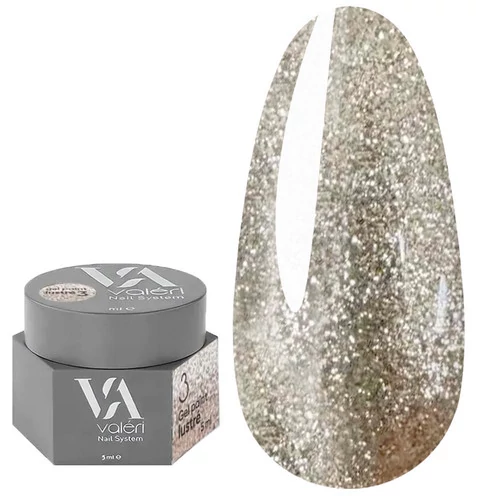 Гель-краска VALERI Gel Paint Lustre №3 розовое мерцание 5 мл (NVGPL5-3)