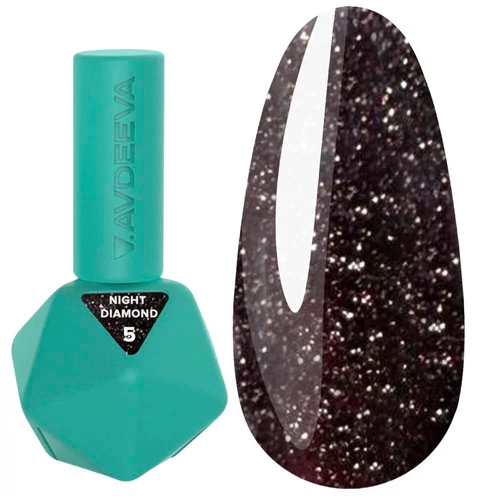 Гель-лак Victoria Avdeeva Night Diamond №005 светоотражающий коричневый 12 мл (28000815)