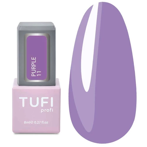 Гель-лак TUFI profi PURPLE 11 Лаванда 8 мл (0102504)