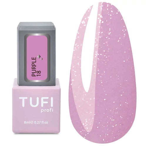 Гель-лак TUFI profi PURPLE 18 Шиммерная ромашка 8 мл (0102512)