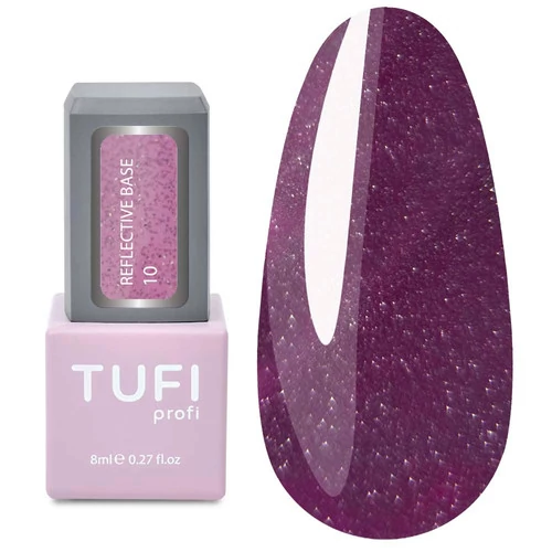 База TUFI profi REFLECTIVE BASE 10 Виноградный Сок 8 мл (0125397) - Фото №1