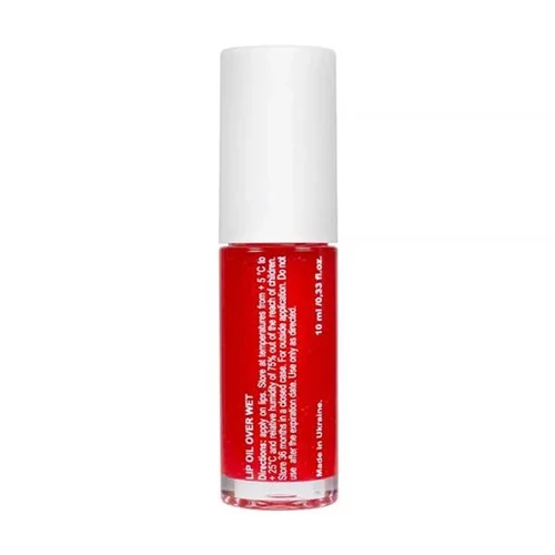 Масло для губ COLOUR INTENSE OVER WET Plush Drop красный 10 мл (4823123301955) - Фото №3