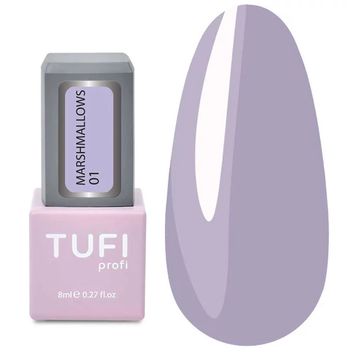 Гель-лак TUFI profi MARSHMALLOWS 01 Лаванда 8 мл (0102478)