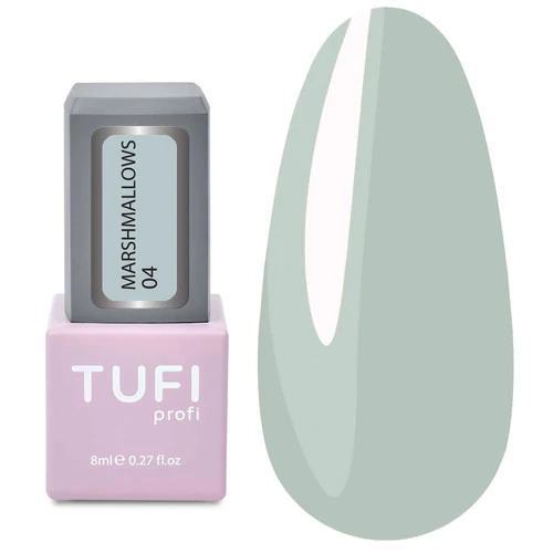 Гель-лак TUFI profi MARSHMALLOWS 04 Мятный 8 мл (0102481)