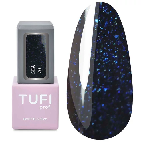 Гель-лак TUFI profi SEA 20 Темно-синий глянец 8 мл (0283757)
