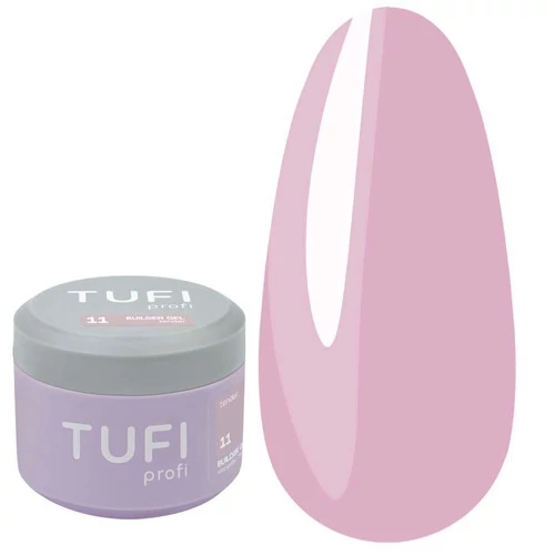 Гель для наращивания TUFI profi Builder Gel UV/LED 11 Tender 30ml - Фото №1