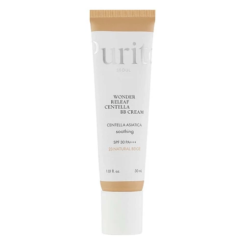 Purito Seoul Wonder Releaf Centella BB Cream SPF30 PA+++ 23 Natural Beige 30 мл (8809563100699) - Фото №1