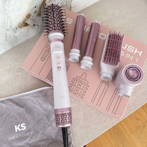 Фен-стайлер KS Turbobrush 5in1 - Фото №4