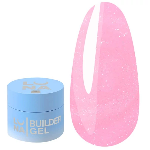 Гель LUNA Shimmer Gel №4 розовый 15 мл (323-5426-1578) - Фото №1