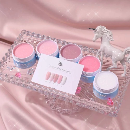 Гель LUNA Shimmer Gel №3 коричнево-розовый 30 мл (323-5425-1582) - Фото №4