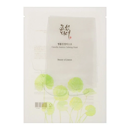 Успокаивающая тканевая маска лица с экстрактом центеллы Beauty of Joseon Centella Asiatica Calming Mask - Фото №1