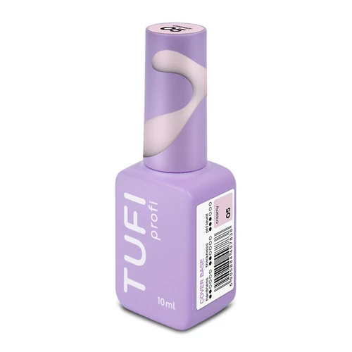 База камуфлирующая TUFI profi Cover Base 05 Creamy кремово розовая 10 мл (0326524) - Фото №8