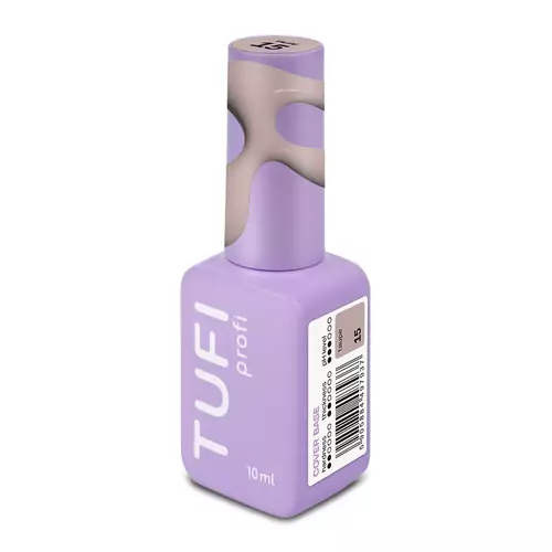 База камуфлирующая TUFI profi Cover Base 15 Taupe серо-коричневая 10 мл (0326534) - Фото №10