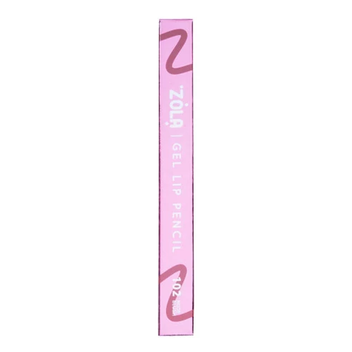 ZOLA Карандаш гелевый для губ 102 Nude Blush нюдово-розовый (06128) - Фото №5