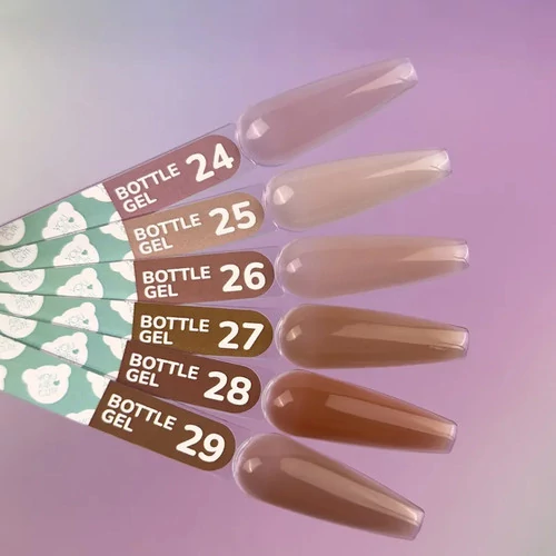 Жидкий гель You Are Cute Bottle Gel №25 карамельный нюд 5 мл (994-5617-1633) - Фото №4