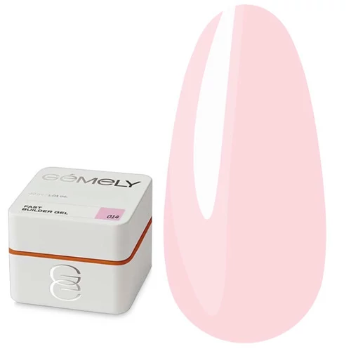 Гель для наращивания GEMELY Fast Builder Gel №14 нежно розовый 30 мл ( 7704093) - Фото №1