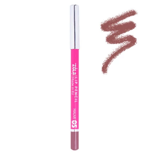 ZOLA Карандаш для губ Lip Pencil 05 Mauve розово-лиловый (05303) - Фото №1