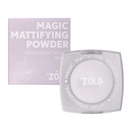 ZOLA Пудра Magic Mattifying Powder White белая матирующая (05748) - Фото №1